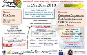 Championnat Départemental Fita Ardèche & Fita Jeunes + Concours Fédéral + Découverte Jeunes & Adultes